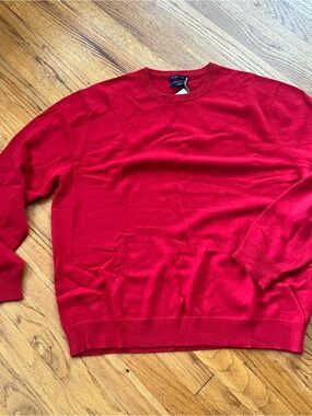 Macy's Men's Red Crewneck Sweater